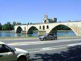 Avignon, le Pont et le Palais des Papes