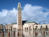 La mosquée Hassan ii à Casablanca au Maroc