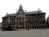 Le centre historique d'Anvers en Belgique