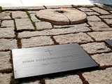 Tombe du Président Kennedy au cimetière d'Arlington, usa