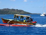 Tour de Bora Bora en pirogue sur le lagon