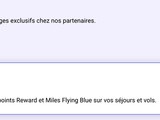 Gagnez des xp avec Accor Hotels (et des miles Air France)