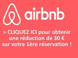 Code coupon parrainage Airbnb : 30 € de réduction sur votre 1ère réservation