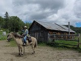 Balade à cheval autour du fjord du Saguenay