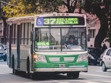 Le fameux bus n°8 depuis l’aéroport de Buenos Aires