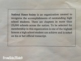 High School Chronicles : National Honor Society nhs