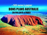 Bons plans Réunion whv Australie à Paris : 20 septembre 2015