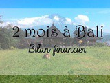 2 mois à Bali : bilan financier