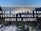 Randonnée hivernale : 5 idées de sentiers à moins d’une heure de Québec