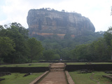 Sigiriya et route pour Annaradpura