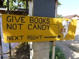 Give Books, Not Candy