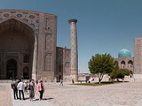 Panorama : Samarcande, le Registan
