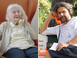 Un banc, un téléphone orange, et des sourires au bout du fil