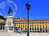 La praça do Comercio à Lisbonne