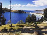 Isla del sol en vrac - lac titicaca - bolivie © 2015 Anne b