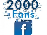 2000 abonnés à notre page Facebook