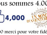 4.000 abonnés à notre page Facebook : 4.000 fans d’aventure et de voyage hors des sentiers battus