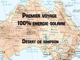 Expédition Solar off-road : Première traversée en véhicule 100% énergie Solaire – Etape 1 dans le désert de Simpson avec Charles Hedrich