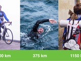 Nouvelle éco-aventure de Julien Moreau : Tentative de record du monde du plus long triathlon