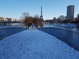 Photos de Paris sous la Neige en Février 2018