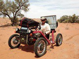 Première traversée 100% solaire réussie pour Charles Hedrich en Australie! 800 km à travers le désert de Simpson