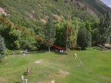Vidéo d’une catapulte humaine terrifiante
