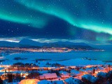 Les aurores boréales en Norvège