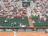 Notre journée à Roland Garros