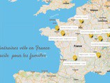 Itinéraires vélo en France en famille
