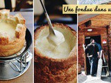 Insolite et typiquement suisse: une fondue dans un pain