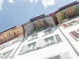 La jolie ville d’Aarau et ses avants-toits peints