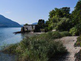 Un jardin botanique sur une île au Tessin