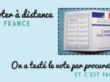 Voter par procuration en France: facile